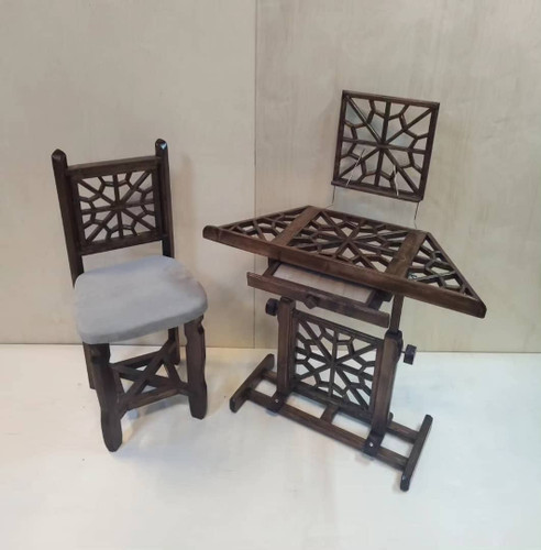 ست میز گره چینی و صندلی شمس