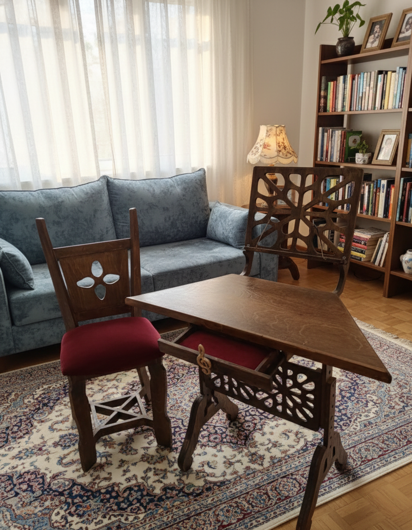 ست میز و صندلی شمس